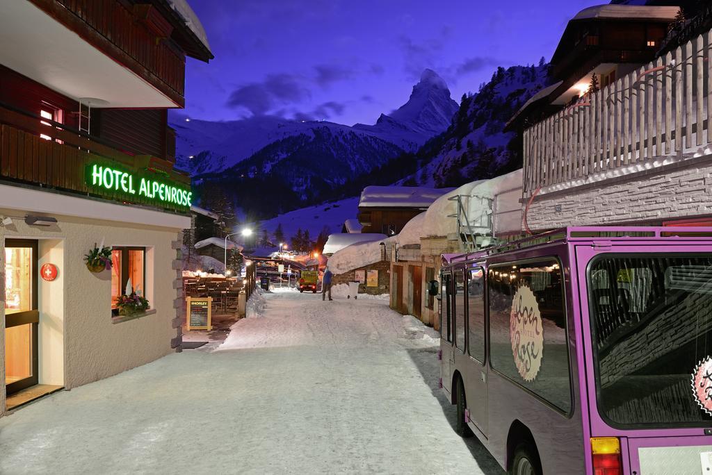 Отель Alpenrose Церматт Экстерьер фото